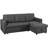 Reversible Sectional Sofa with Pull Out Bed and Storage For Limited Spaces-111009469