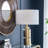 Cylinder Table Lamp with Drum Shade