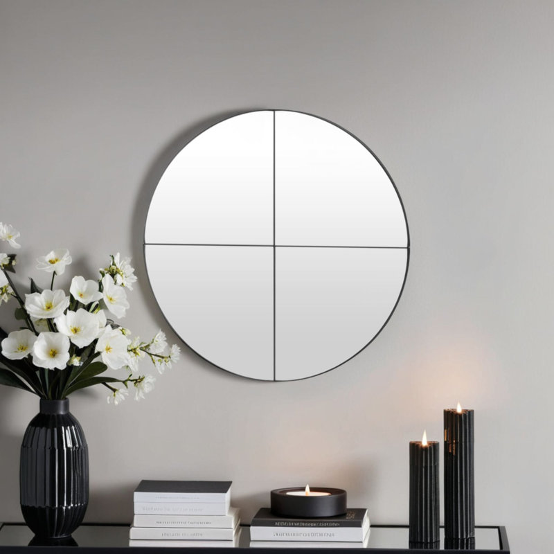 Yearn Astoria Round Wall Mirror, 57" x 57"