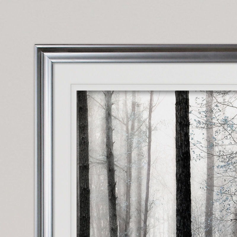" Waiting For Spring ", Silver, 30" H x 40" W x 1.5"