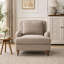 Fauteuil d'appoint en bois rembourré English Classic-136480296-145576117-147414737