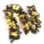 180cm Lighted Faux Garland with Lights