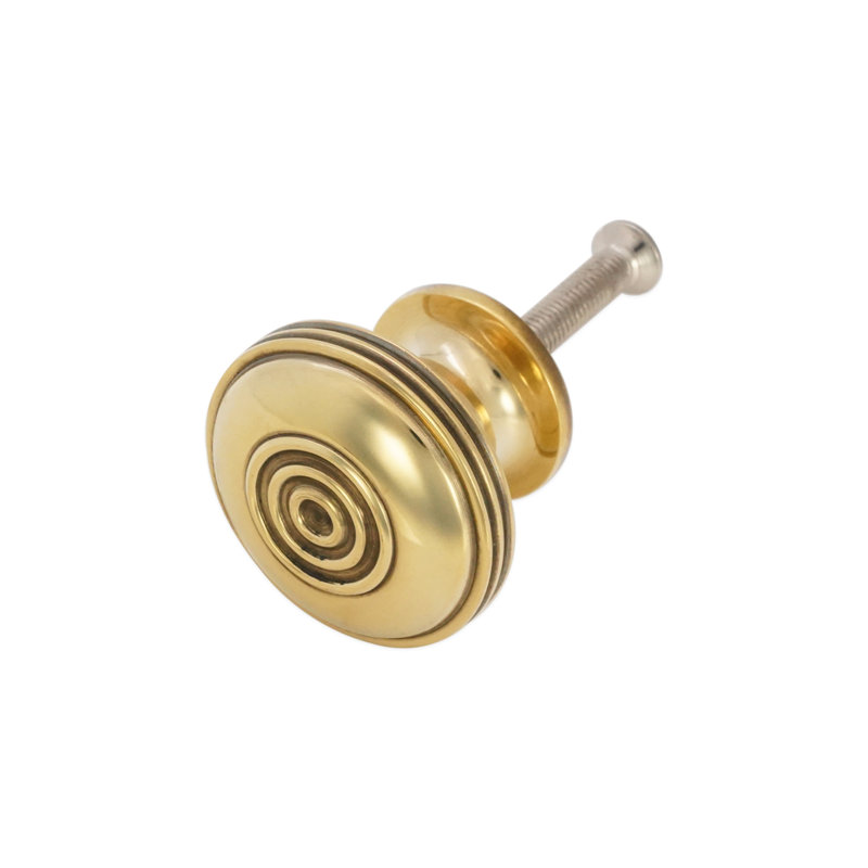 Bloxwich Large 40mm Cupboard, Aged Brass