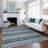 Machine Washable Indoor/Outdoor Chantille ACN2465 Stripes Rug-1249815854-1249815846