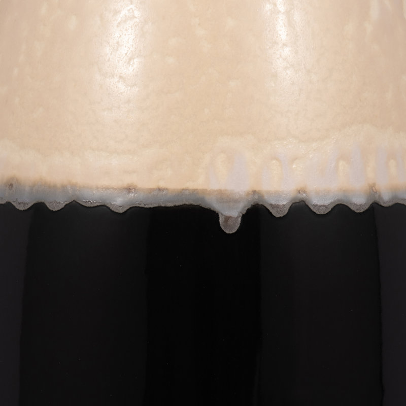Elegant Two-Tone Floor Vase for Home Decor – Decorative Tall Flower Vase for Living Room Decor, Entryway Display, and Hallway Accent