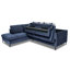 Ameyaa 4 Seater Velvet Sofa Bed