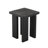 Cole And Grey Wood Handmade Side End Accent Table With Square Tabletop
