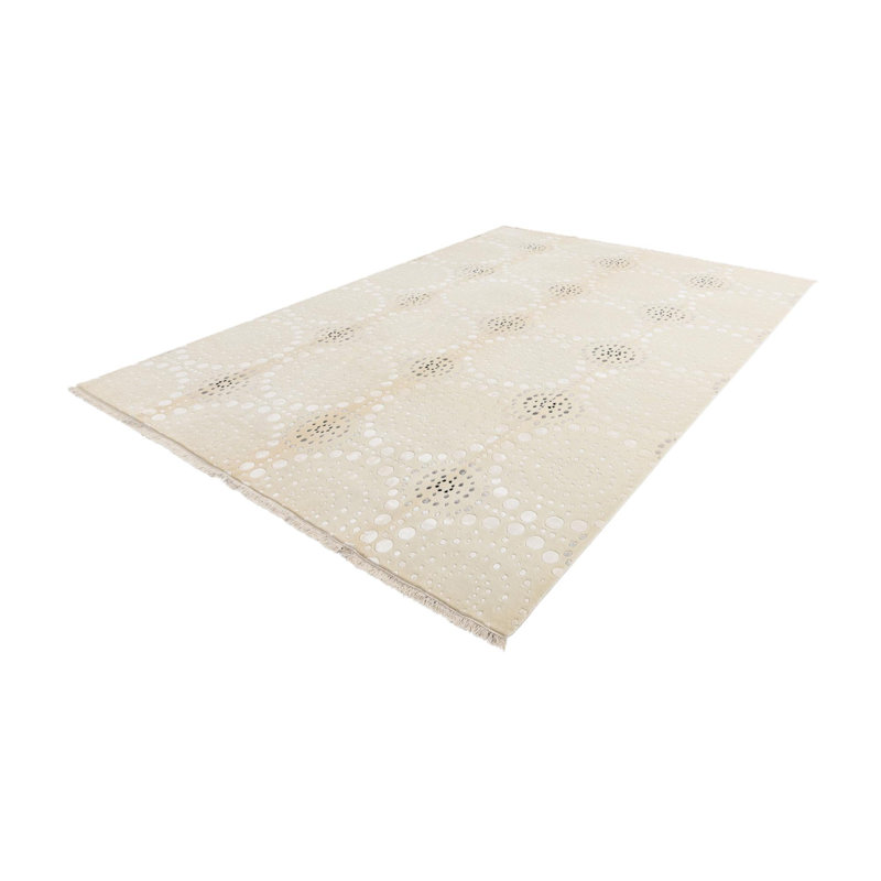 Tapis beige clair 8 x 11