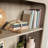 Miscellaneous Storage 5-Shelf Bookcase In Chalked Chestnut-121167968