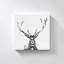 "Graphite Deer" par Katrina Craven, reproduction sur toile-1967894053