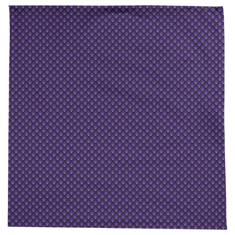 Nappe géométrique Avicia, Mauve foncé