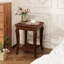 Traditional Wood End Table  And Curved Legs-2072727724