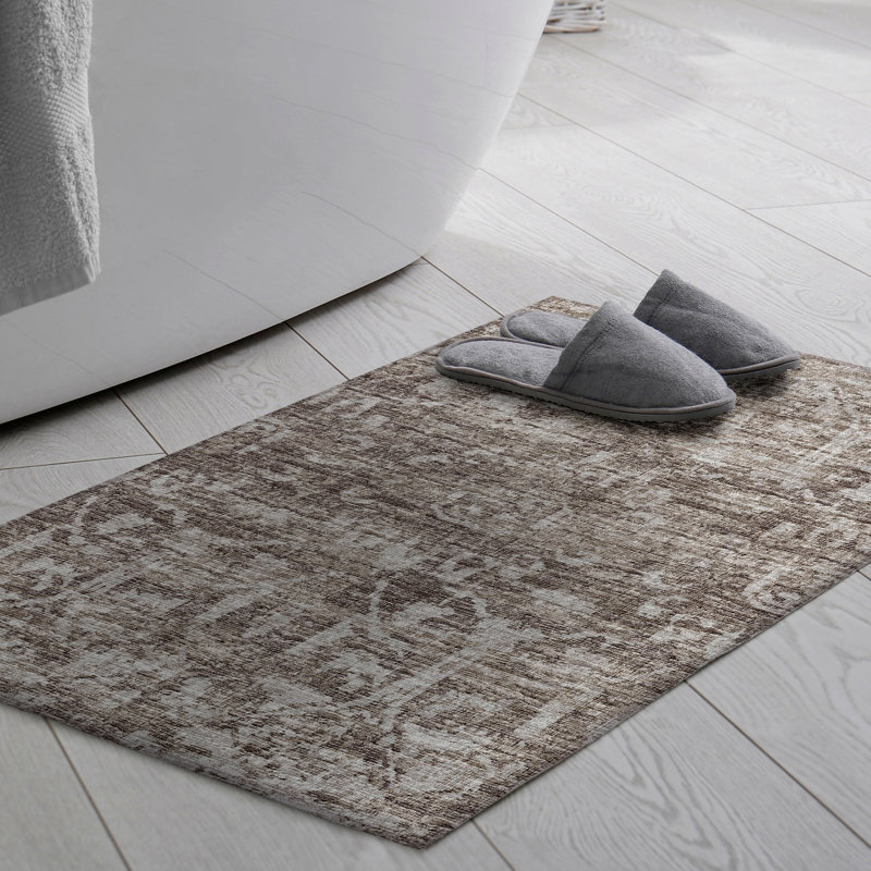 Tapis intérieur / extérieur Fenwick avec envers antidérapant, Rectangle 1 pi 8 po x 2 pi 6 po