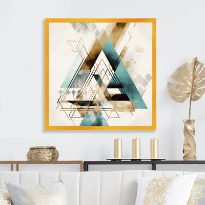 " Green Triangle Boho II "