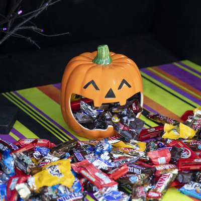Plat à bonbons d'Halloween, citrouille