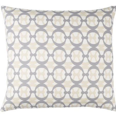 Lina Geometric Cotton Throw Pillow