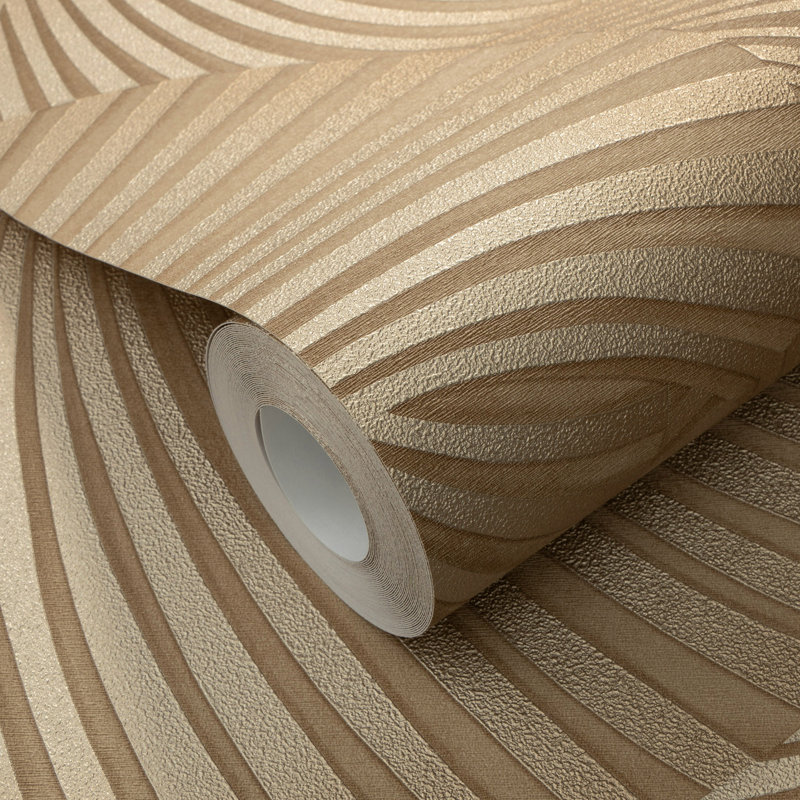 Papier peint sergé, Gold