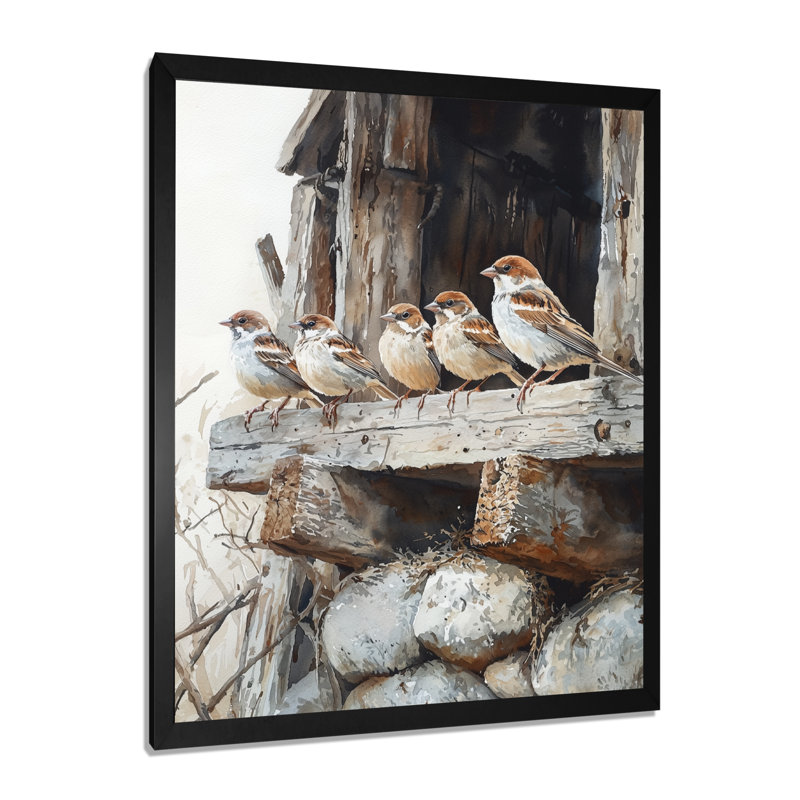 Geaux - Animals Wall Art Prints, H 40 po x l 30 po, Black, Reproduction encadrée d'une seule photo