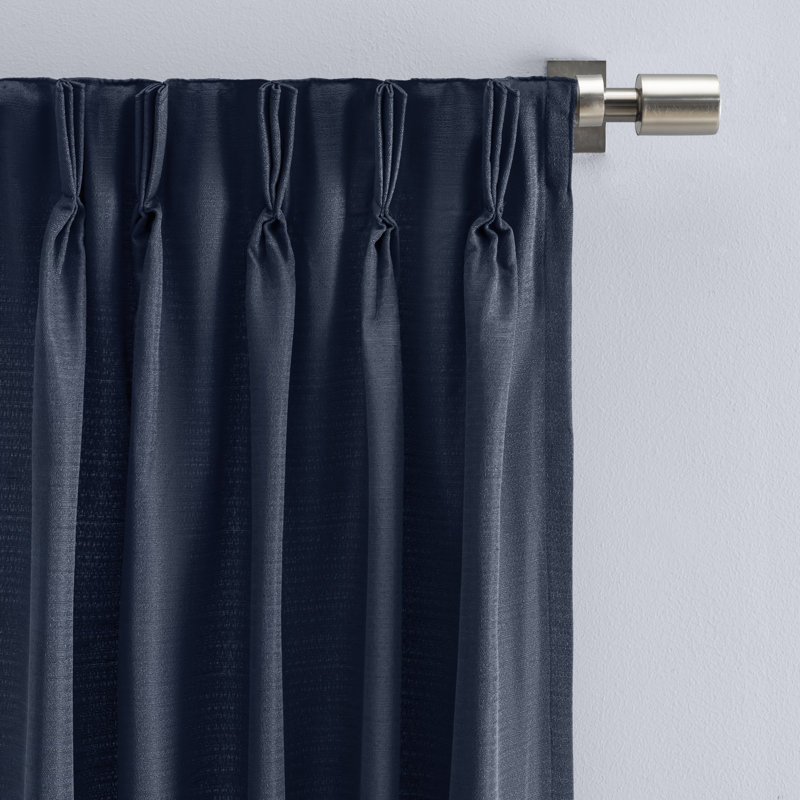 Double panneau de patio Bethany, L 100 po x L 84 po, Bleu marine