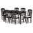 6 - Person Four Leg Dining Set-1930330023