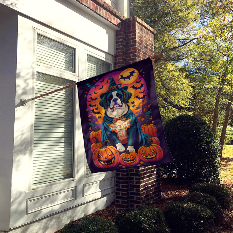 Drapeau de jardin en polyester double face Jakameron, 40 po x 28 po