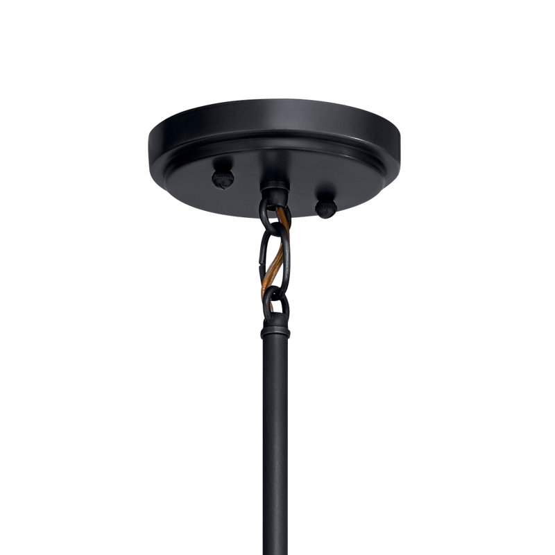 5 - Light Sputnik Sphere Chandelier, Black