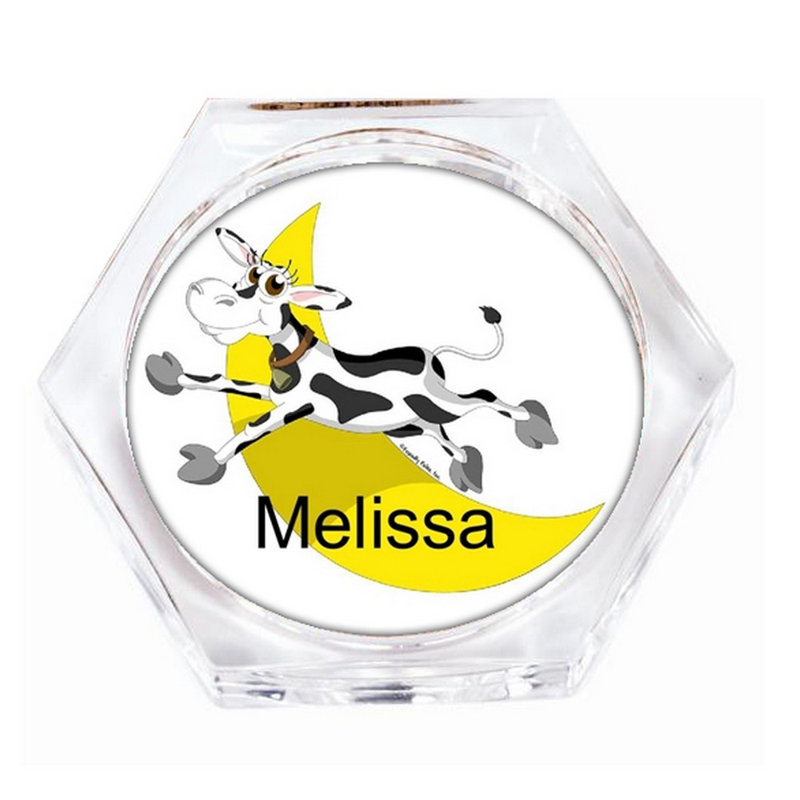 Ensemble de 4 sous-verres personnalisés, Oui