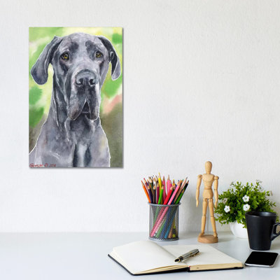 Great Dane I by George Dyachenko - Wrapped Canvas Print