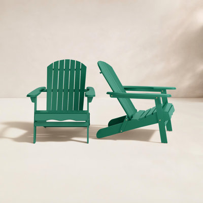 Woking Foldable Outdoor Adirondack Set
