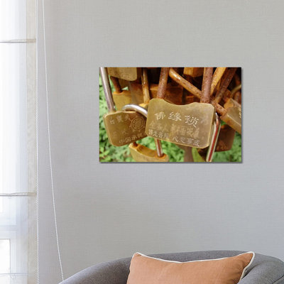 Buddhist Locks At Puning 1 Piece Wrapped Canvas Wall Art
