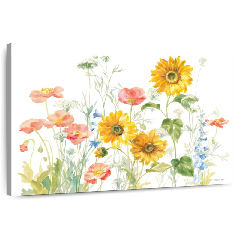 Harnek Floursack Florals On White I