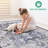 5X7 Non-Shedding Area Rug In Blue - Stain , Ideal For Dining Room, Bedroom, Living Enhances Style-1904391222