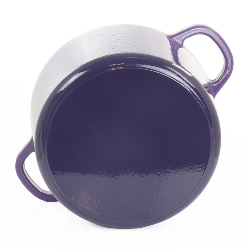 Lavender Enameled Cast Iron 5-Quart Dutch Oven with Lid