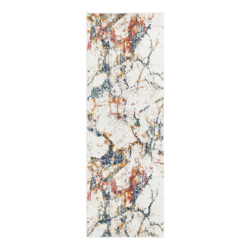 Caparro Abstract Indoor Rug, Runner 2'2" x 5'11"