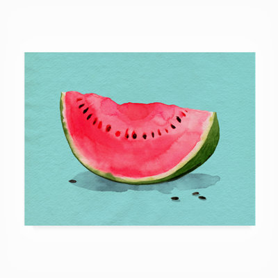 Décoration murale Abdera Grace Popp «Summer Watermelon I»