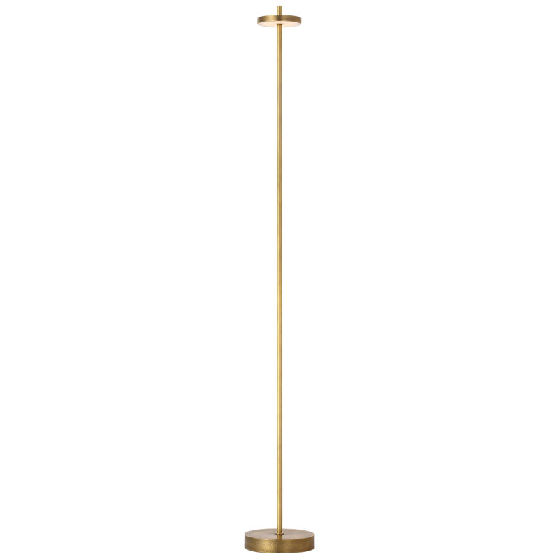Kelly Wearstler Sene 50" Rechargeable Floor Lamp, Museum Brass