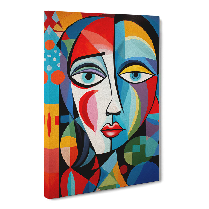 Pablo Picasso Colour Field - Wrapped Canvas, 50cm H x 35cm W x 3cm D