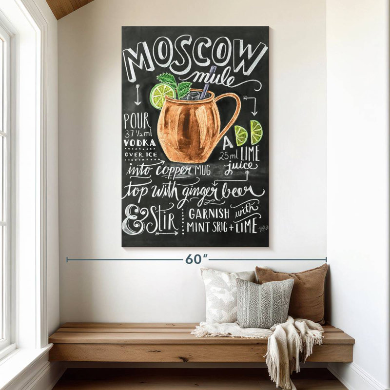 Recette de Moscow Mule, H 51 po x l 34 po