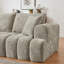 Canapé modulaire surdimensionné en L Chenille, design minimaliste, canapé-lit confortable pour les salons, les appartements et les espaces de réception-1818305563