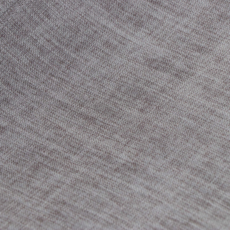 Chaise rembourrée en tissu avec pieds en métal Mid-Century