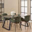 Dining Table with Steel Base