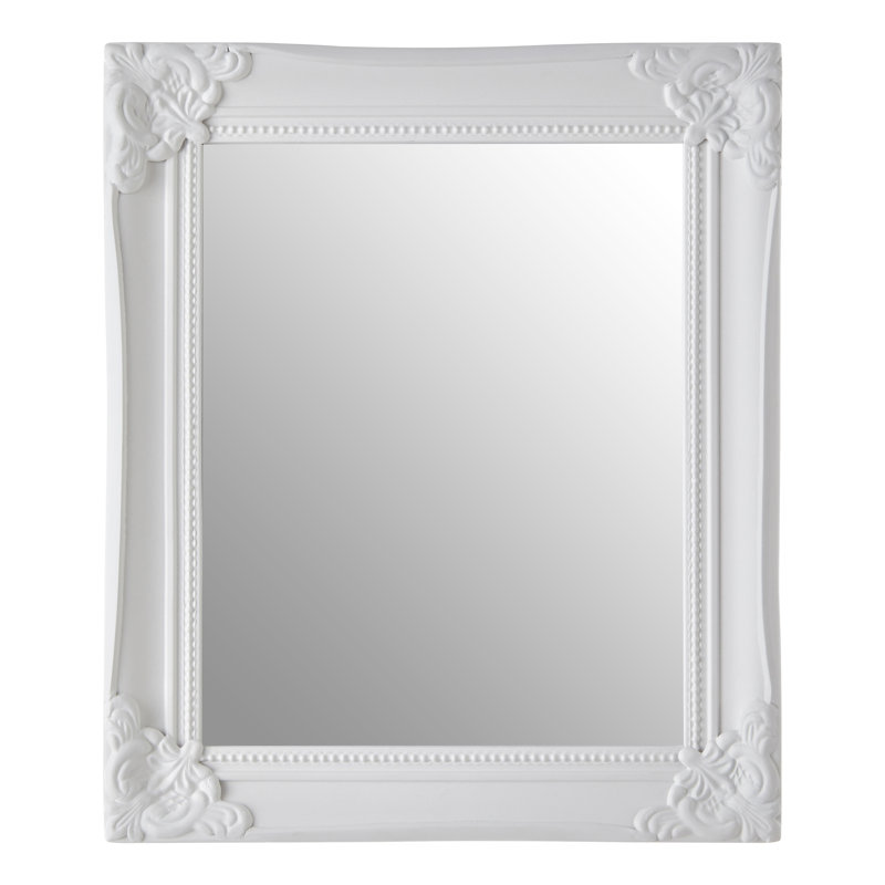 Rockwood White Wood Embossed Picture Frame, 8" x 10"