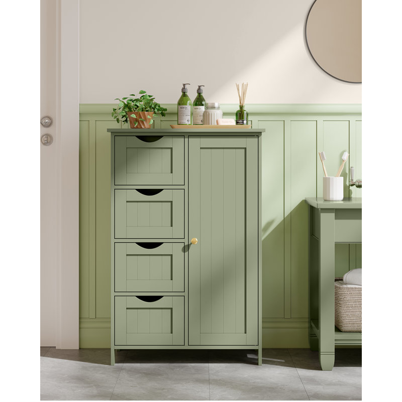 Merrill Bathroom Cabinet, Laurel Green