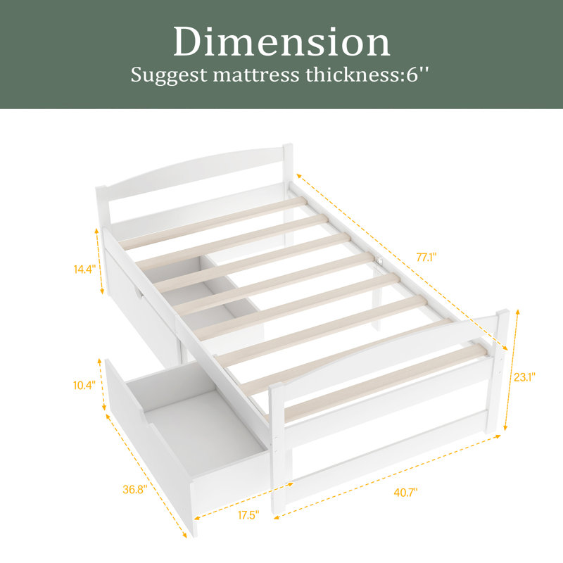 Audrinna Daybed, White