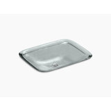 Kohler Inia, Artist Editions Rectangle Glass Wading Pool Bathroom Sink