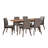 Kevirent Rectangular Dining Set-1191953499-1166228109