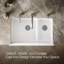 Whitehaven® 36" L x 22" W Double Basin Farmhouse/Apron Kitchen Sink-10397091