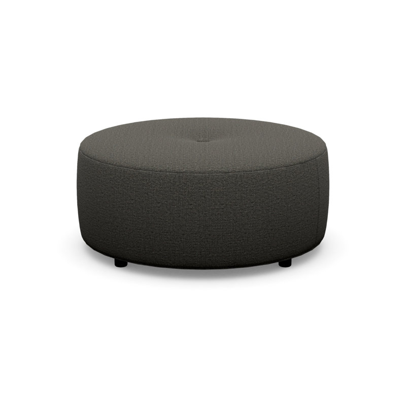 Pouf Round Ottoman, Sugar Shack 120522