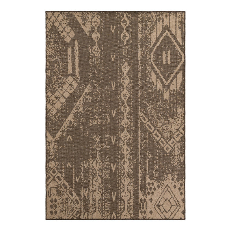 Abstract Indoor Rug, Rectangle 6'3" x 9'