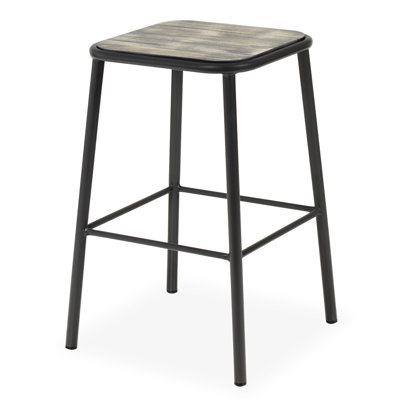 Angelou Steel Outdoor Stool